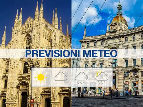 Meteo Milano Oggi: Previsioni, Tendenze e Impatti sulla Città
