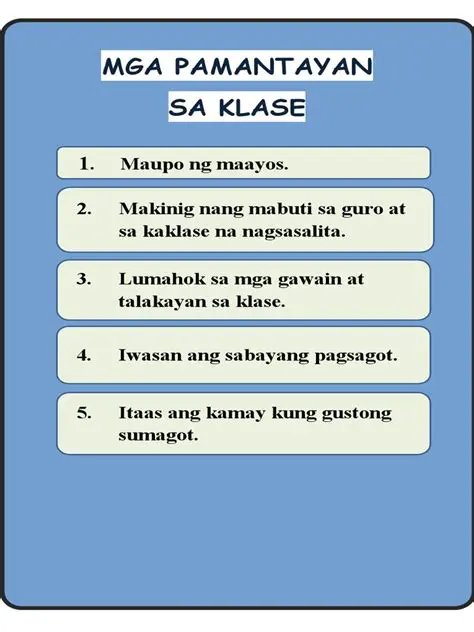 Mga Panuntunan sa Pagbibigay ng Pangunahing Lunas