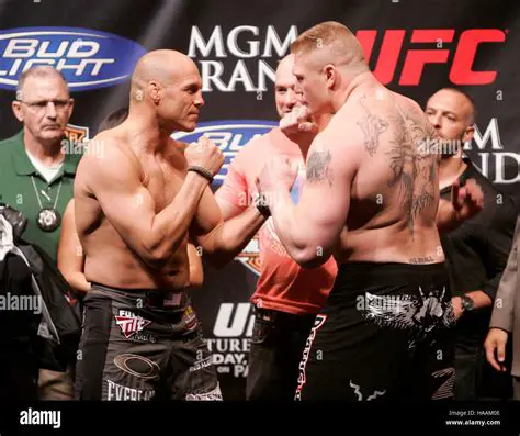 Brock Lesnar vs. Randy Couture: A Historic Clash in the MMA Arena