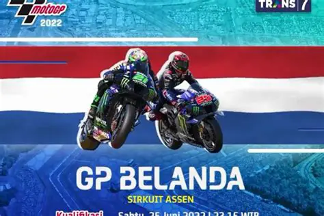 MotoGP Belanda 2022: Jadwal, Prediksi, dan Cara Nonton Live Streaming!