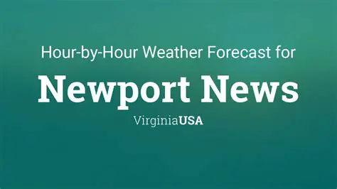 Newport News Weather Hourly: Your Precise Forecast for Today and Tomorrow