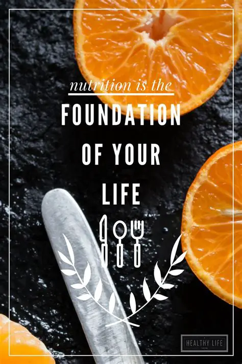 Nutrition is the foundation of life