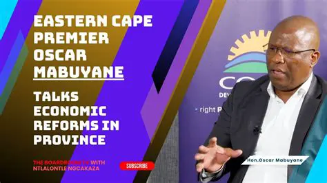 Oscar Mabuyane News Today: Eastern Cape Premier's Latest Developments