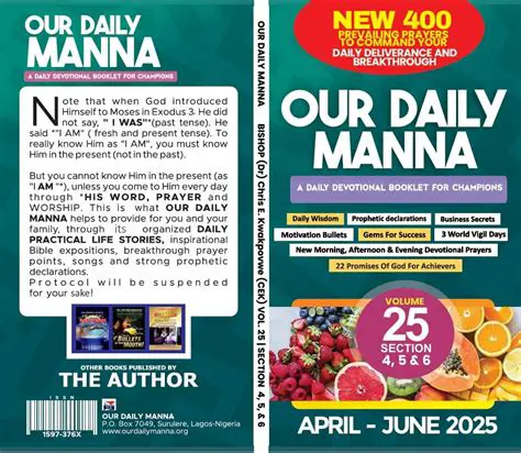 Our Daily Manna: A Guide to Daily Spiritual Nourishment