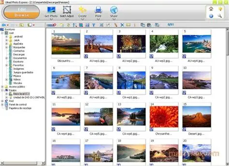 Overview of Ulead Photo Explorer Pro