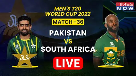 Pakistan vs South Africa T20: A Clash of Titans in the Twenty20 Arena