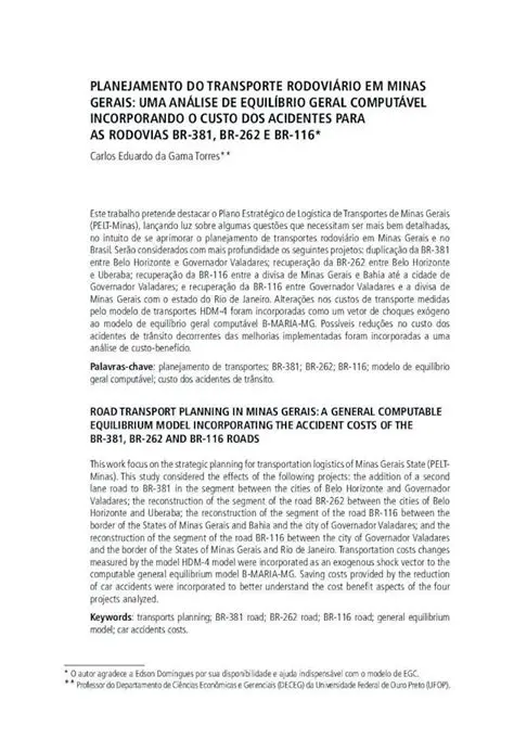 Planejamento do Transporte