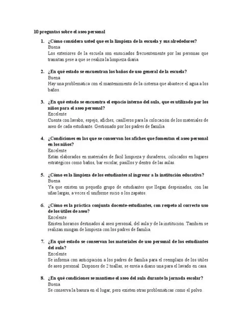 Preguntas y respuestas sobre el total de estudiantes en el colegio