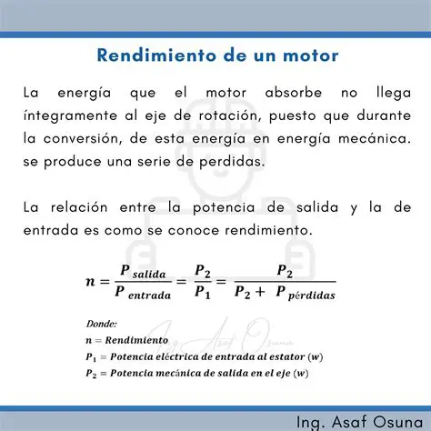 Preguntas y respuestas sobre la potencia de un motor