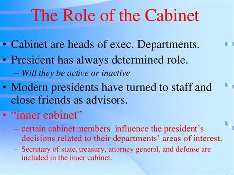 Primary Role of the Cabinet