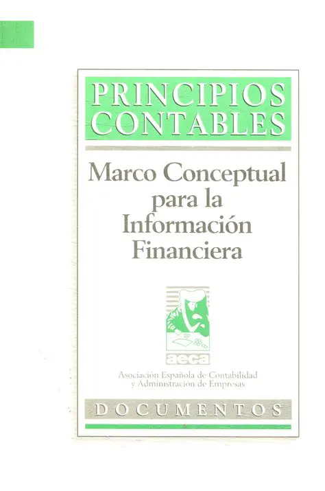 Principios Contables del Marco Conceptual