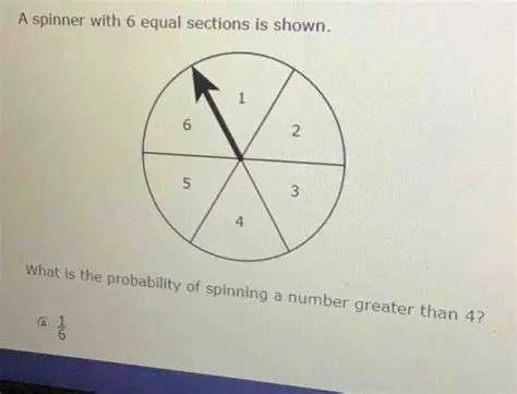 Probability of Landing on a Number Greater than 3