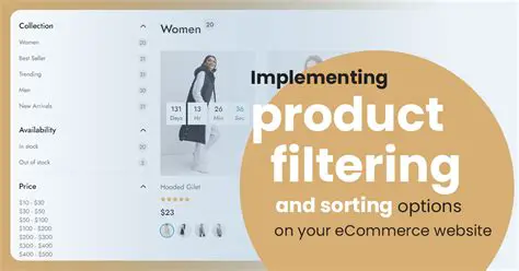 Product Filtering and Sorting