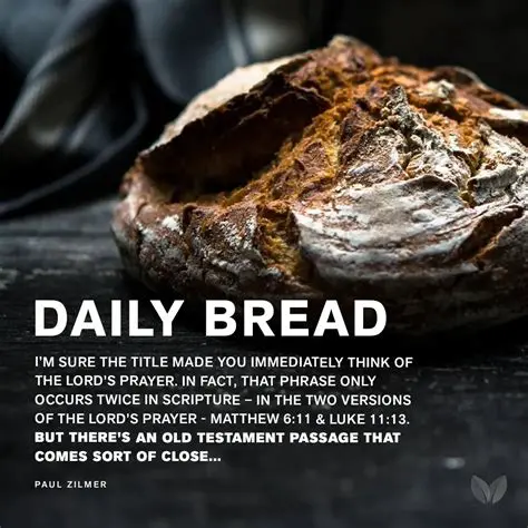 Daily Bread: A Pseiuorse Message for Spiritual Nourishment