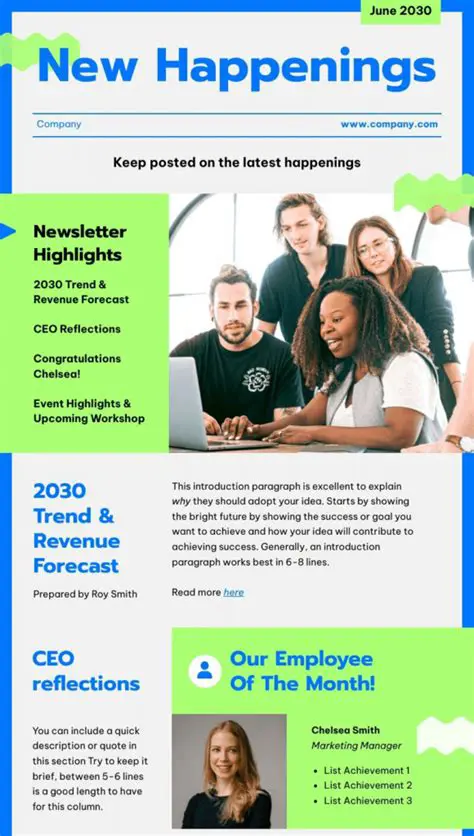 The Indispensable Purpose of Company Newsletters: Driving Engagement, Growth, and Cohesion