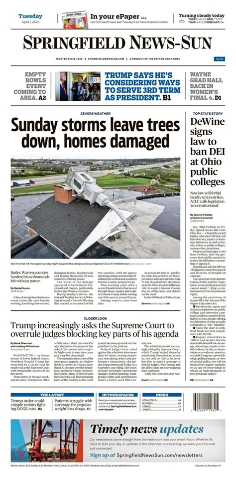 Springfield News Sun: Comprehensive Coverage of Local News, Events, and Community Updates