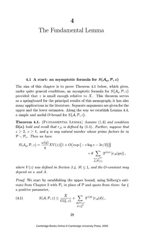 Statement of the Fundamental Lemma