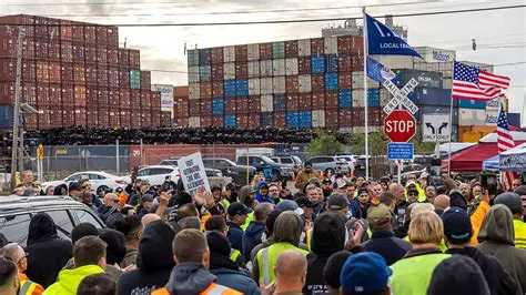 Strike at Ports: Latest Updates and Developments Today
