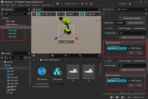 Sub Meshes and Armature in 3D Modeling