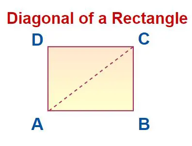 The Diagonal of the Rectangle