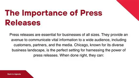 The Importance of Press Releases in Business Communication