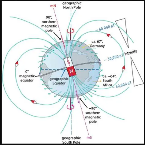 The Magnetic Pole at the Bottom of the Earth