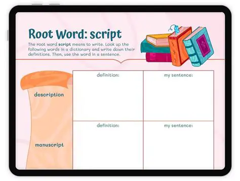 The Root Script Behind Description