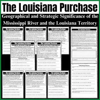 The Strategic Significance of the Mississippi River in the Louisiana Purchase