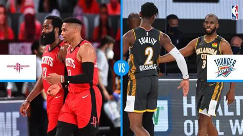 Thunder vs. Rockets: Un Análisis Profundo de un Duelo Dinámico en la NBA