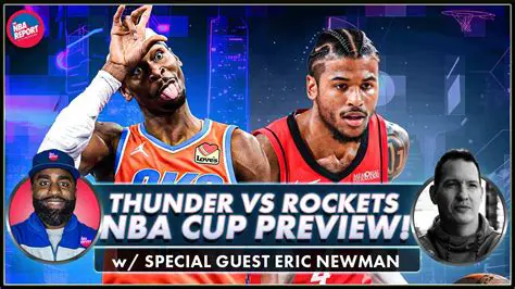 Thunder vs. Rockets: A Deep Dive into the NBA Showdown