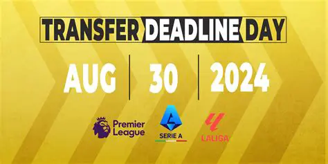 Transfer Deadline Day Live: Sky Sports Coverage and Latest Updates