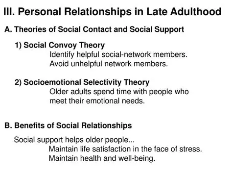 Understanding Life Satisfaction in Late Adulthood
