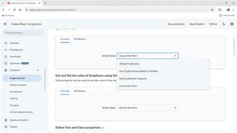 Understanding Radzen Dropdown