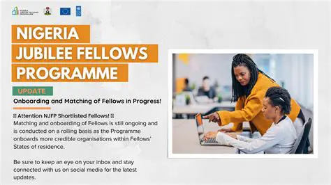 Unlocking Potential: The Nigeria Jubilee Fellows Programme Driving Youth Empowerment and National Development