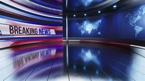 The Unseen Power: Why the White Background Dominates News Reporting and Broadcast Journalism