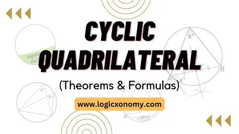 Using the Properties of a Cyclic Quadrilateral