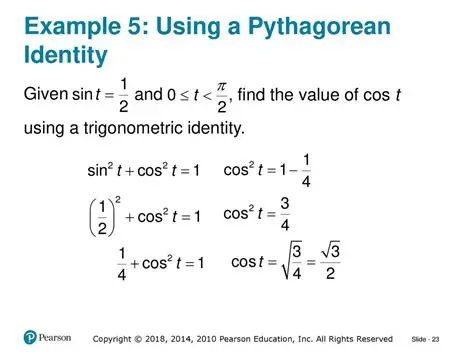 Using the Pythagorean Identity
