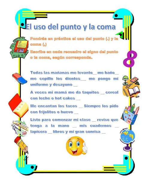 Utilizar los dos puntos en lugar de una coma