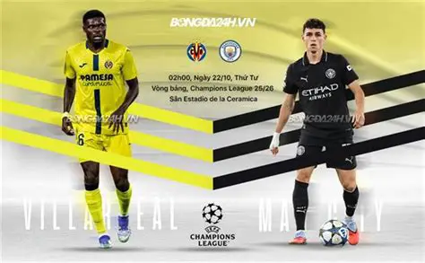 Villarreal vs. Man City: A Clash of Titans in European Football