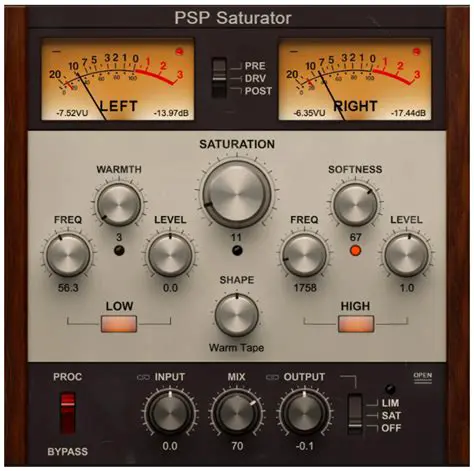 Virtual Analog Saturation Simulator