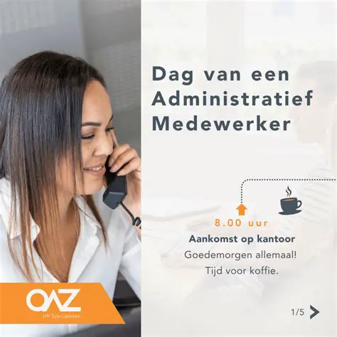 Wat doet een administratief medewerker? Een diepgaande blik op de taken en verantwoordelijkheden