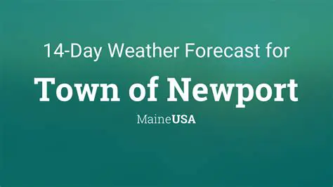 Navigating the Next Two Weeks: Your Comprehensive Weather Newport VT 14 Day Forecast