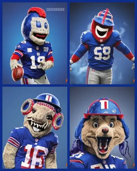 Unveiling the Look: What Does the New York Giants Mascot, 'Big Blue,' Really Look Like?