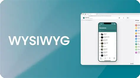 WYSIWYG Layout Design Window