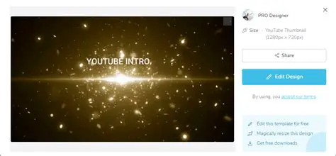 Mastering Your YouTube Presence: The Power of a Perfect Intro Template