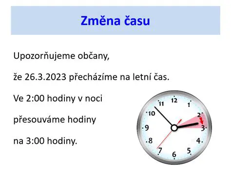 Změna času 2025: Kdy si posuneme a posuneme hodinky a co to pro nás znamená?